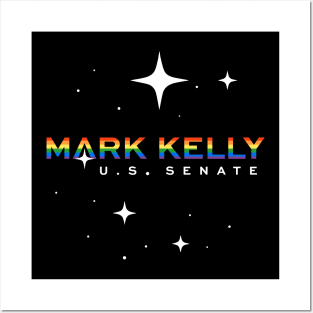 Vote Mark Kelly U.S Senate | 2022 Election Arizona | LGBTQ Gay Pride Posters and Art